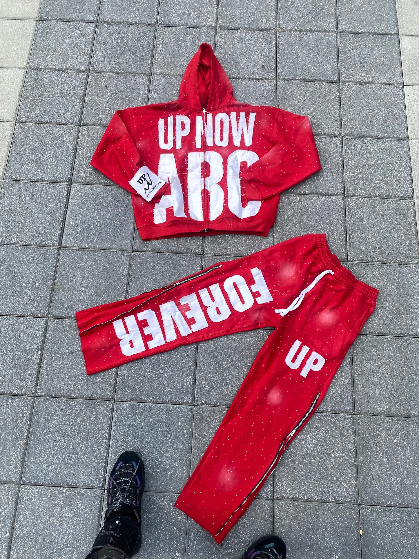 UpNow Sweatsuit (Red)