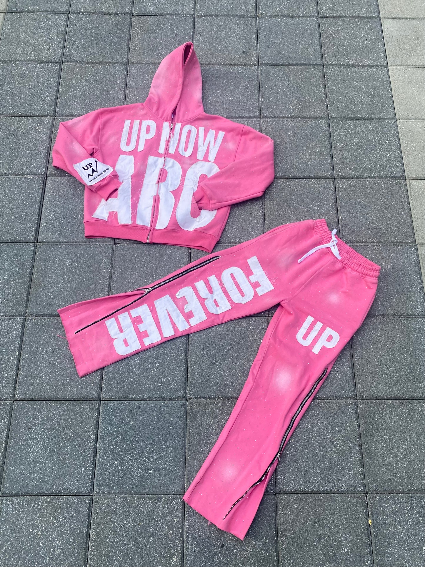 UpNow Sweatsuit (Pink)